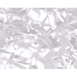 Habillage batterie électronique Diamond white