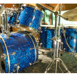 Diamond blue habillage batterie drums